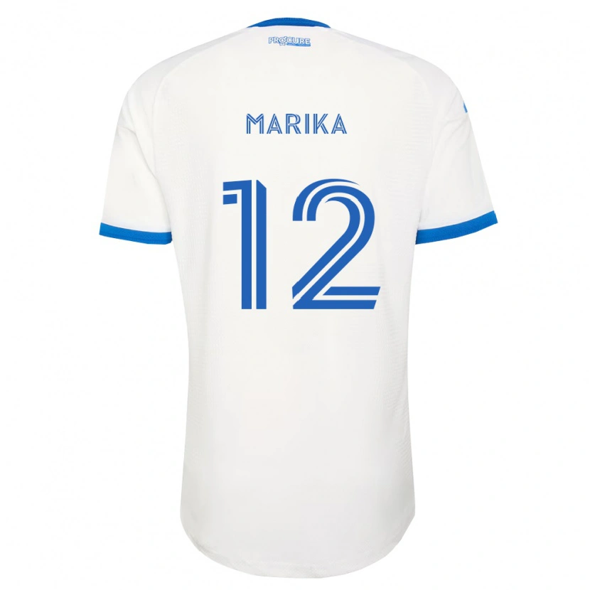 Danxen Mujer Camiseta Martineau Marika #12 Azul Cielo Blanco 2ª Equipación 2026/27 La Camisa México