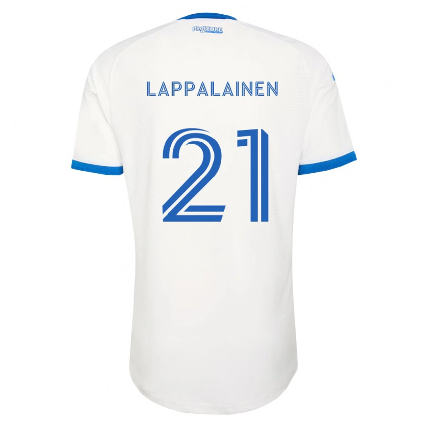Danxen Mujer Camiseta Lassi Lappalainen #21 Azul Cielo Blanco 2ª Equipación 2026/27 La Camisa México