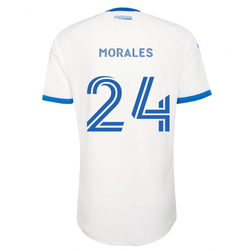 Danxen Mujer Camiseta Efraín Morales #24 Azul Cielo Blanco 2ª Equipación 2026/27 La Camisa México