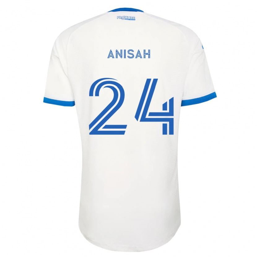 Danxen Mujer Camiseta Yusuf Anisah #24 Azul Cielo Blanco 2ª Equipación 2026/27 La Camisa México