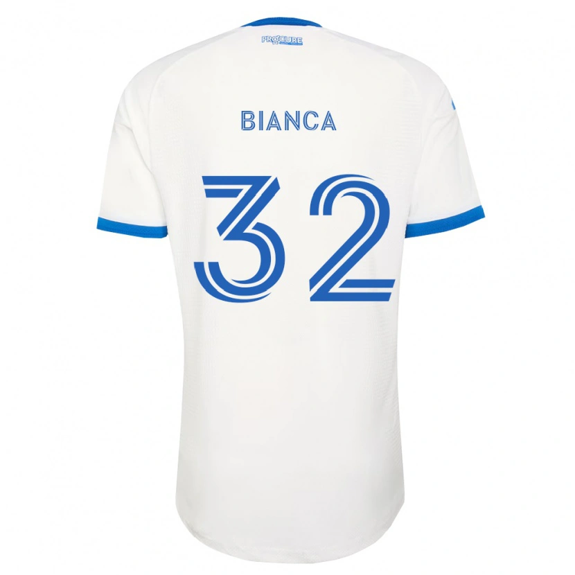 Danxen Mujer Camiseta Hanisch Bianca #32 Azul Cielo Blanco 2ª Equipación 2026/27 La Camisa México