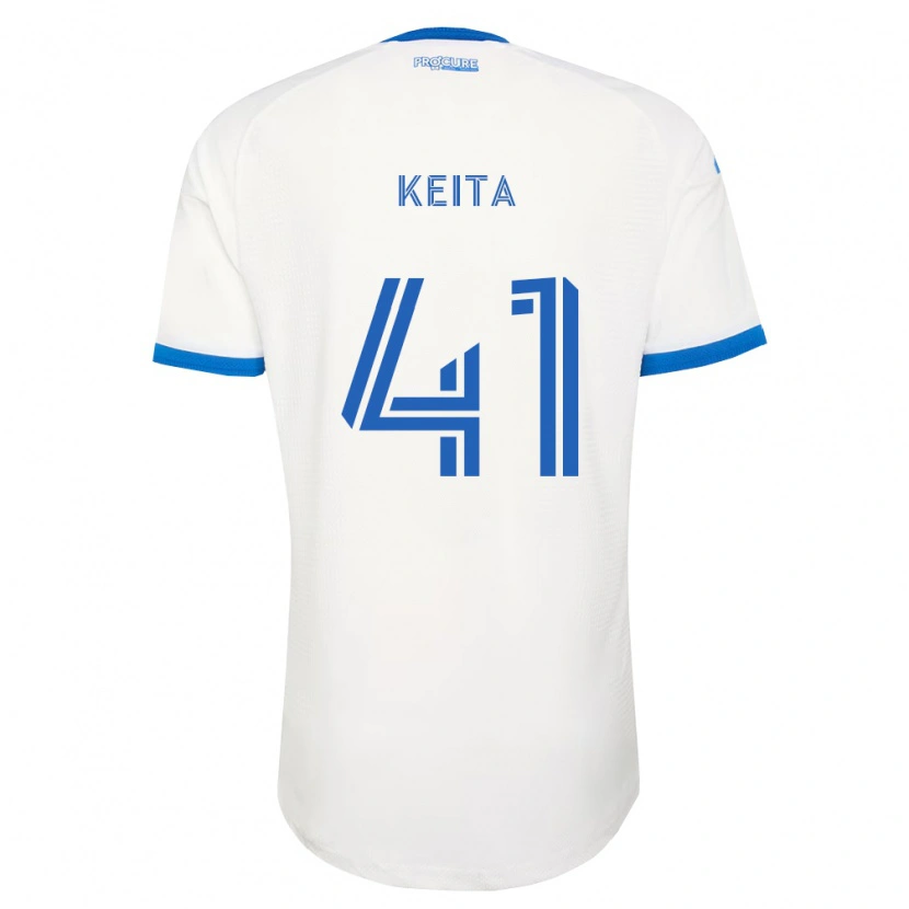 Danxen Mujer Camiseta Samsy Keita #41 Azul Cielo Blanco 2ª Equipación 2026/27 La Camisa México