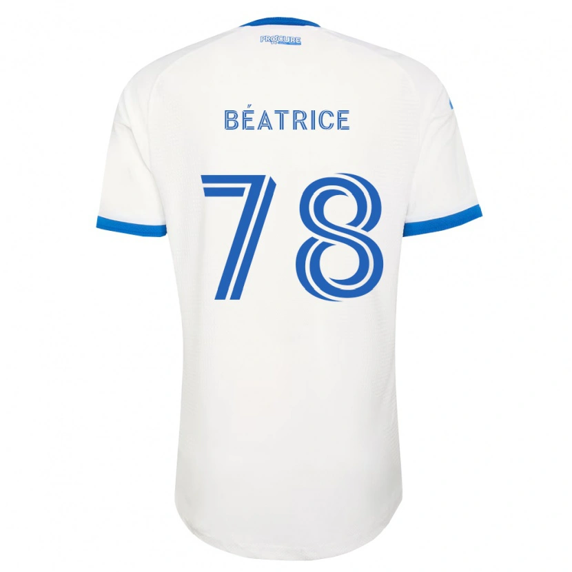 Danxen Mujer Camiseta Forcier Béatrice #78 Azul Cielo Blanco 2ª Equipación 2026/27 La Camisa México