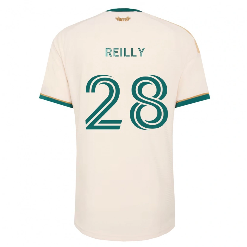 Danxen Mujer Camiseta Will Reilly #28 Verde Champán 2ª Equipación 2026/27 La Camisa México