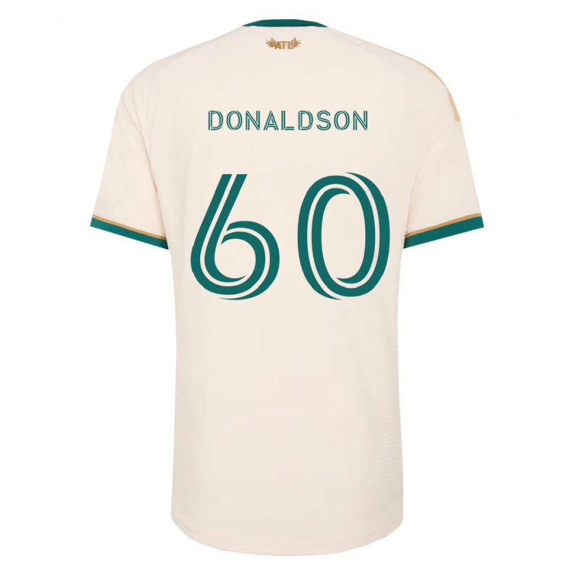 Danxen Mujer Camiseta James Donaldson #60 Verde Champán 2ª Equipación 2026/27 La Camisa México