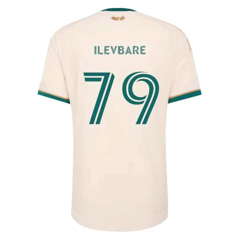 Danxen Mujer Camiseta David Ilevbare #79 Verde Champán 2ª Equipación 2026/27 La Camisa México