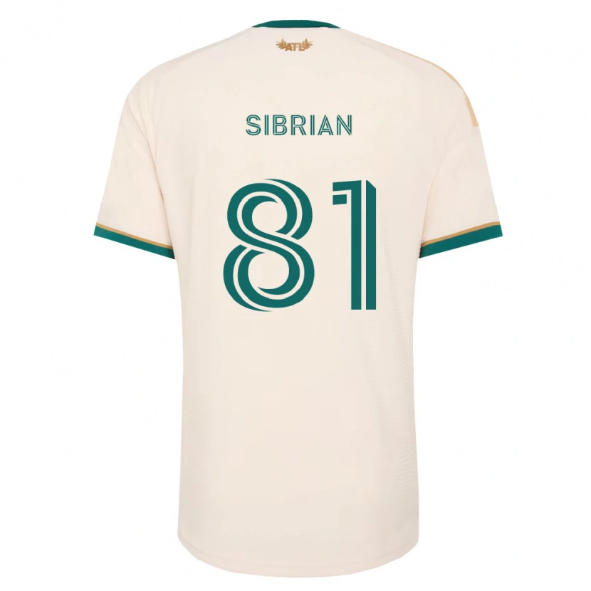 Danxen Mujer Camiseta David Sibrian #81 Verde Champán 2ª Equipación 2026/27 La Camisa México