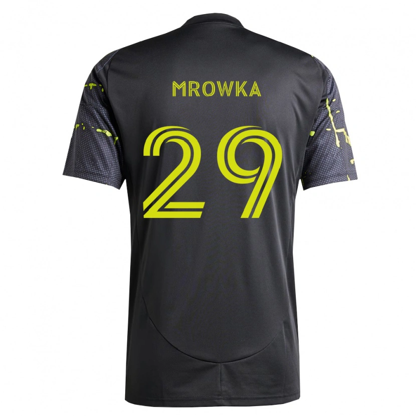 Danxen Mujer Camiseta Cole Mrowka #29 Amarillo Fluorescente Negro 2ª Equipación 2026/27 La Camisa México