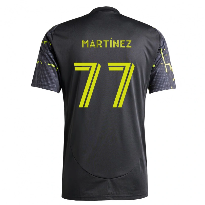 Danxen Mujer Camiseta Josef Martínez #77 Amarillo Fluorescente Negro 2ª Equipación 2026/27 La Camisa México