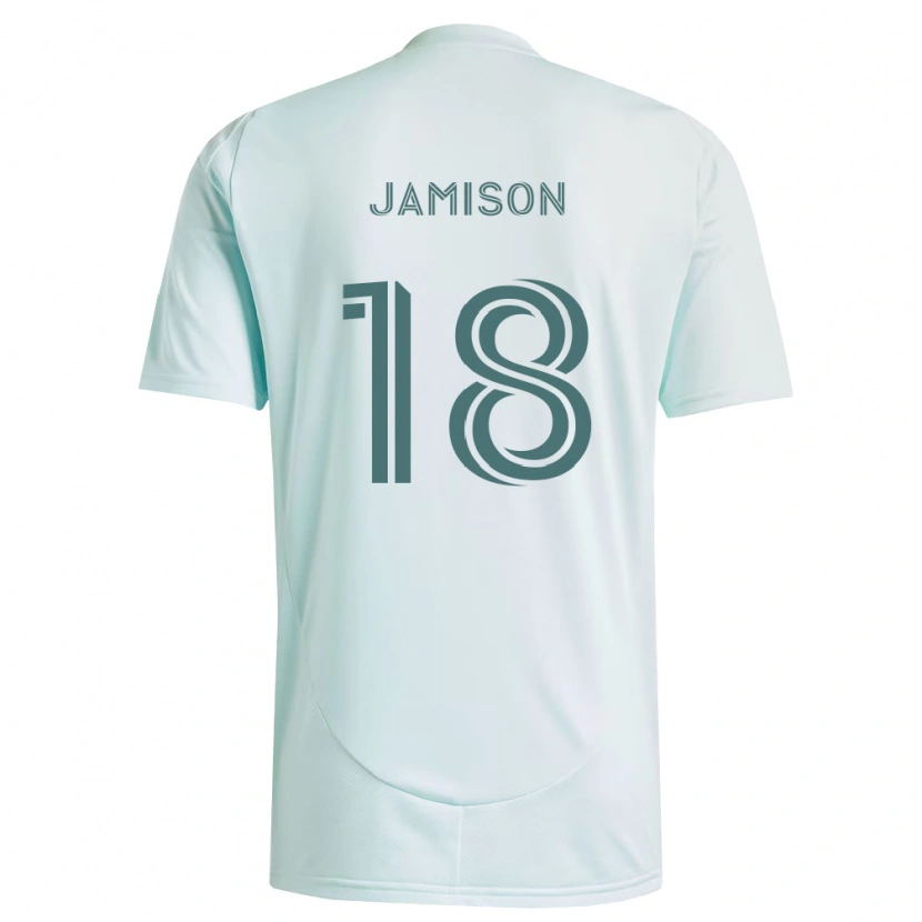 Danxen Mujer Camiseta Bryce Jamison #18 Blanco Verde Claro 2ª Equipación 2026/27 La Camisa México