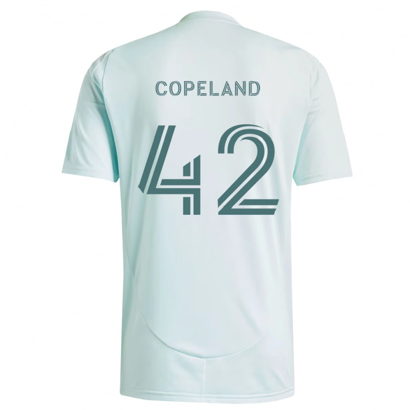 Danxen Mujer Camiseta Josh Copeland #42 Blanco Verde Claro 2ª Equipación 2026/27 La Camisa México