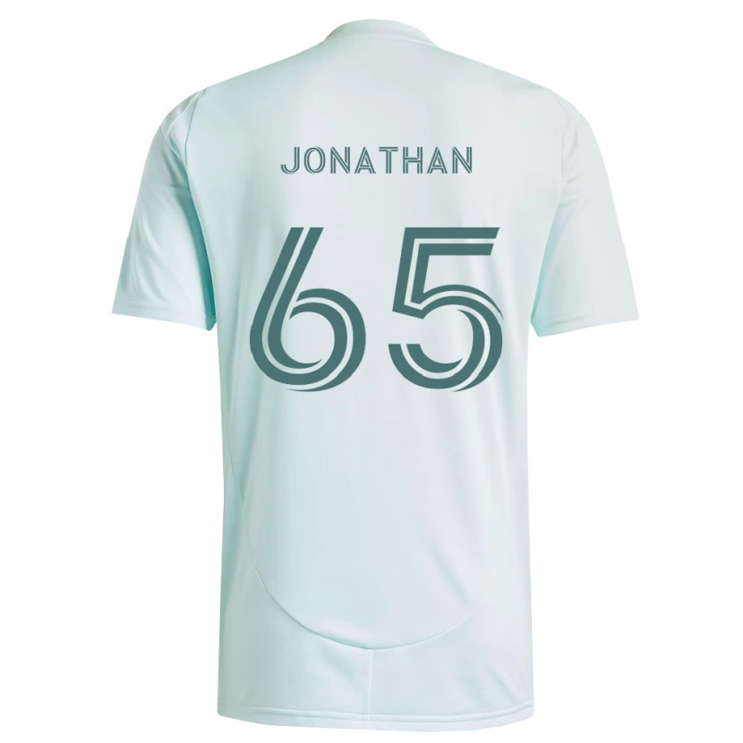 Danxen Mujer Camiseta Jonathan De La Fuente #65 Blanco Verde Claro 2ª Equipación 2026/27 La Camisa México