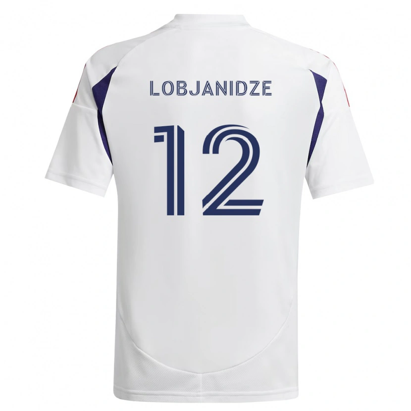 Danxen Mujer Camiseta Saba Lobjanidze #12 Azul Real Rojo Marrón 2ª Equipación 2026/27 La Camisa México
