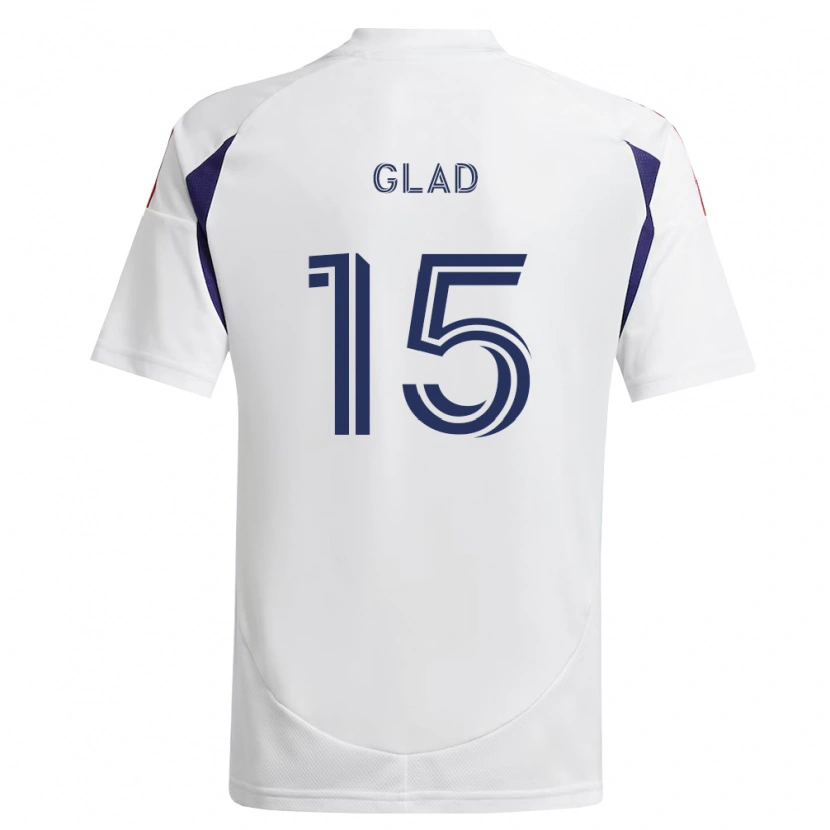 Danxen Mujer Camiseta Justen Glad #15 Azul Real Rojo Marrón 2ª Equipación 2026/27 La Camisa México