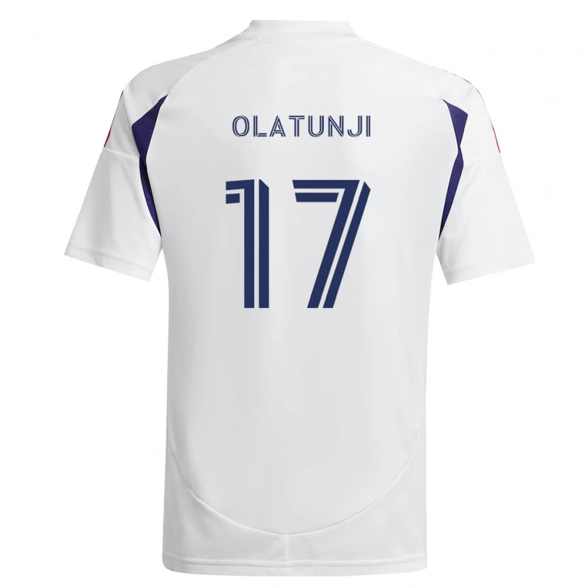 Danxen Mujer Camiseta Victor Olatunji #17 Azul Real Rojo Marrón 2ª Equipación 2026/27 La Camisa México