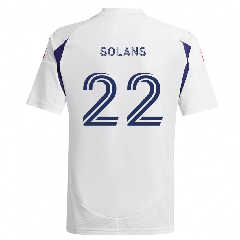 Danxen Mujer Camiseta Sergi Solans #22 Azul Real Rojo Marrón 2ª Equipación 2026/27 La Camisa México