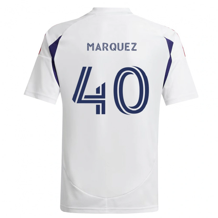 Danxen Mujer Camiseta Omar Marquez #40 Azul Real Rojo Marrón 2ª Equipación 2026/27 La Camisa México