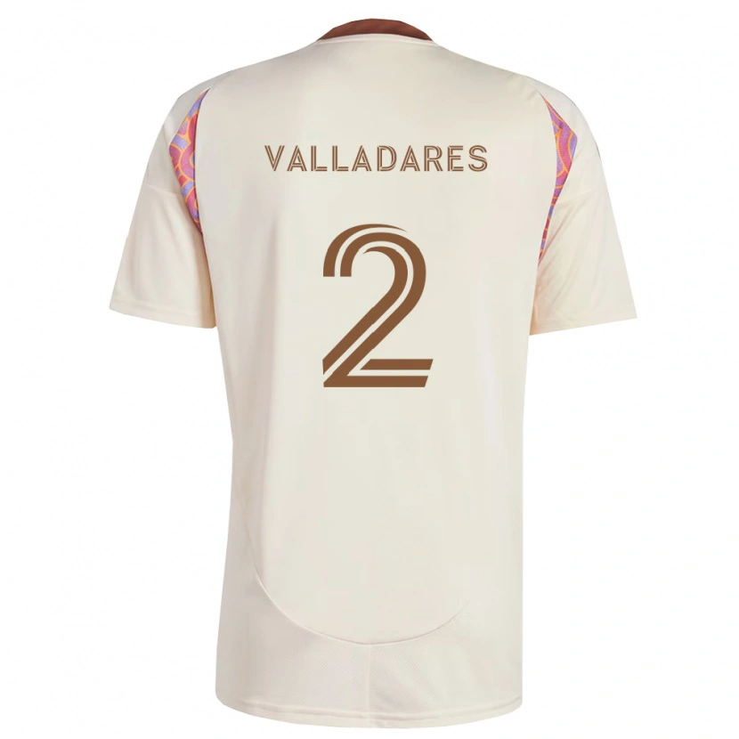 Danxen Mujer Camiseta Edenilson Valladares #2 Rosa Blanco Roto 2ª Equipación 2026/27 La Camisa México