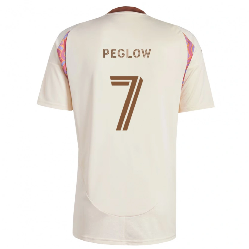 Danxen Mujer Camiseta João Gabriel Martins Peglow #7 Rosa Blanco Roto 2ª Equipación 2026/27 La Camisa México