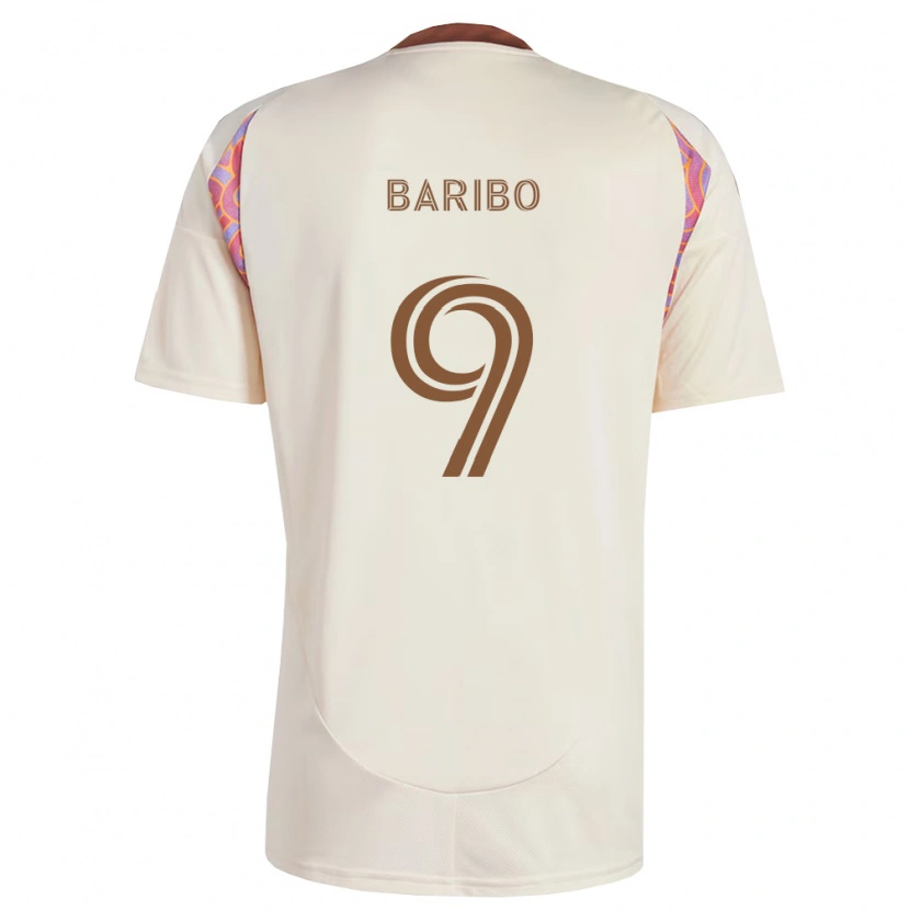 Danxen Mujer Camiseta Tai Baribo #9 Rosa Blanco Roto 2ª Equipación 2026/27 La Camisa México