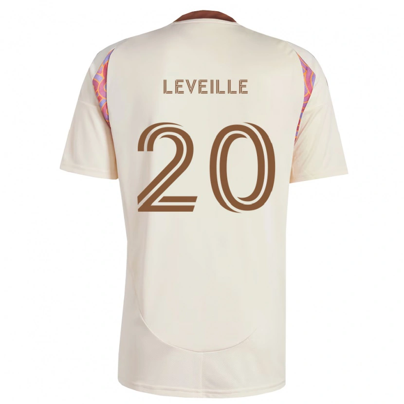 Danxen Mujer Camiseta Grant Leveille #20 Rosa Blanco Roto 2ª Equipación 2026/27 La Camisa México