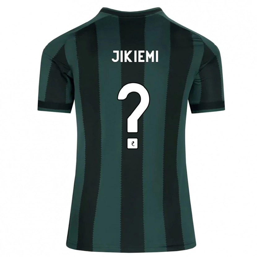 Danxen Mujer Camiseta Dara Jikiemi #0 Gris Pizarra Oscuro Negro 2ª Equipación 2026/27 La Camisa México