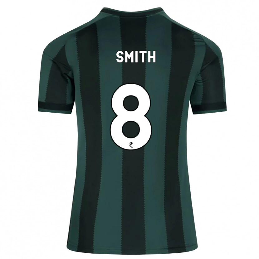 Danxen Mujer Camiseta Jenny Smith #8 Gris Pizarra Oscuro Negro 2ª Equipación 2026/27 La Camisa México