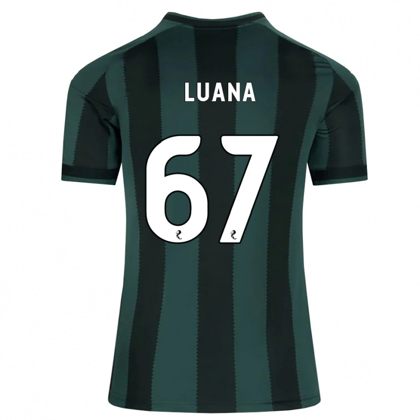 Danxen Mujer Camiseta Luana Muñoz #67 Gris Pizarra Oscuro Negro 2ª Equipación 2026/27 La Camisa México