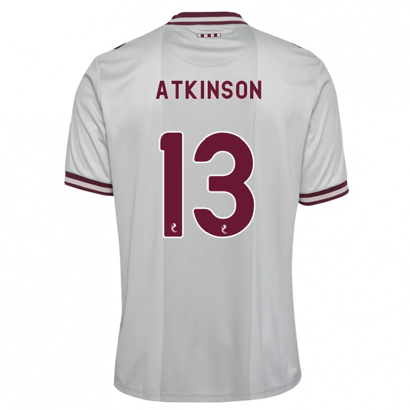 Danxen Mujer Camiseta Nathaniel Atkinson #13 Blanco Borgoña 2ª Equipación 2026/27 La Camisa México