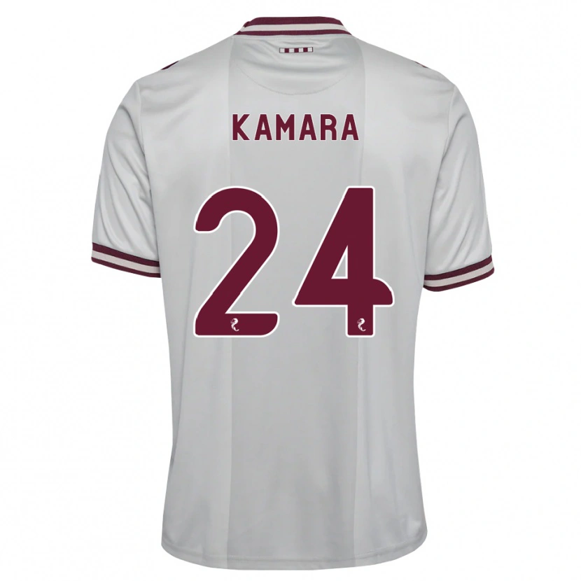 Danxen Mujer Camiseta Mj Kamson-Kamara #24 Blanco Borgoña 2ª Equipación 2026/27 La Camisa México