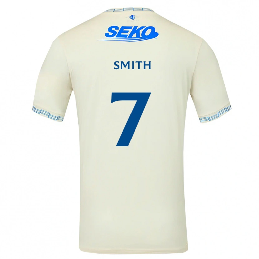 Danxen Mujer Camiseta Alexander Smith #7 Azul Cielo Profundo Blanco 2ª Equipación 2026/27 La Camisa México