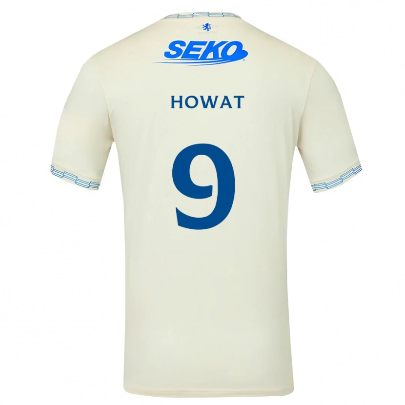 Danxen Mujer Camiseta Kirsty Howat #9 Azul Cielo Profundo Blanco 2ª Equipación 2026/27 La Camisa México