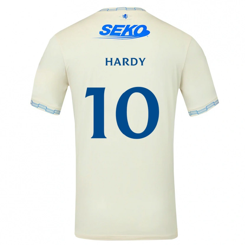 Danxen Mujer Camiseta Rio Hardy #10 Azul Cielo Profundo Blanco 2ª Equipación 2026/27 La Camisa México