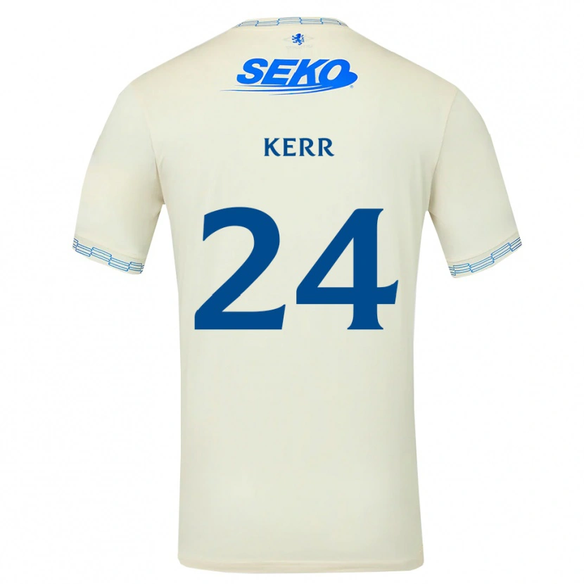 Danxen Mujer Camiseta Samantha Mary Kerr #24 Azul Cielo Profundo Blanco 2ª Equipación 2026/27 La Camisa México