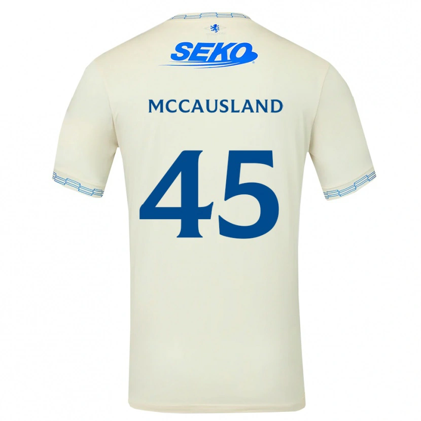 Danxen Mujer Camiseta Ross Mccausland #45 Azul Cielo Profundo Blanco 2ª Equipación 2026/27 La Camisa México