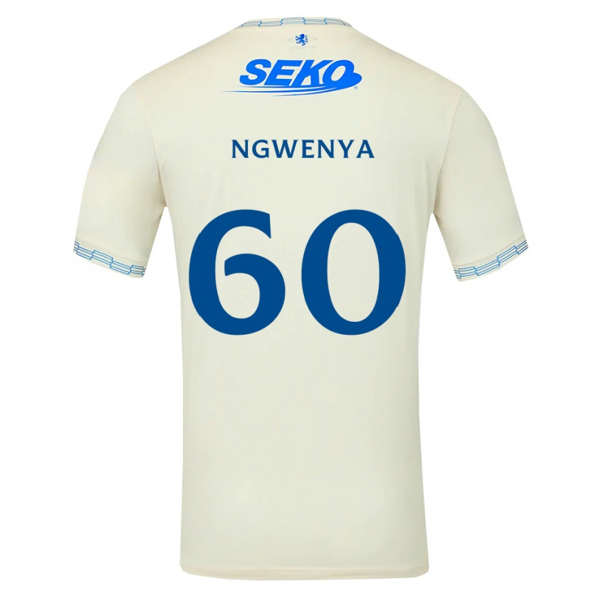 Danxen Mujer Camiseta Corey Ngwenya #60 Azul Cielo Profundo Blanco 2ª Equipación 2026/27 La Camisa México