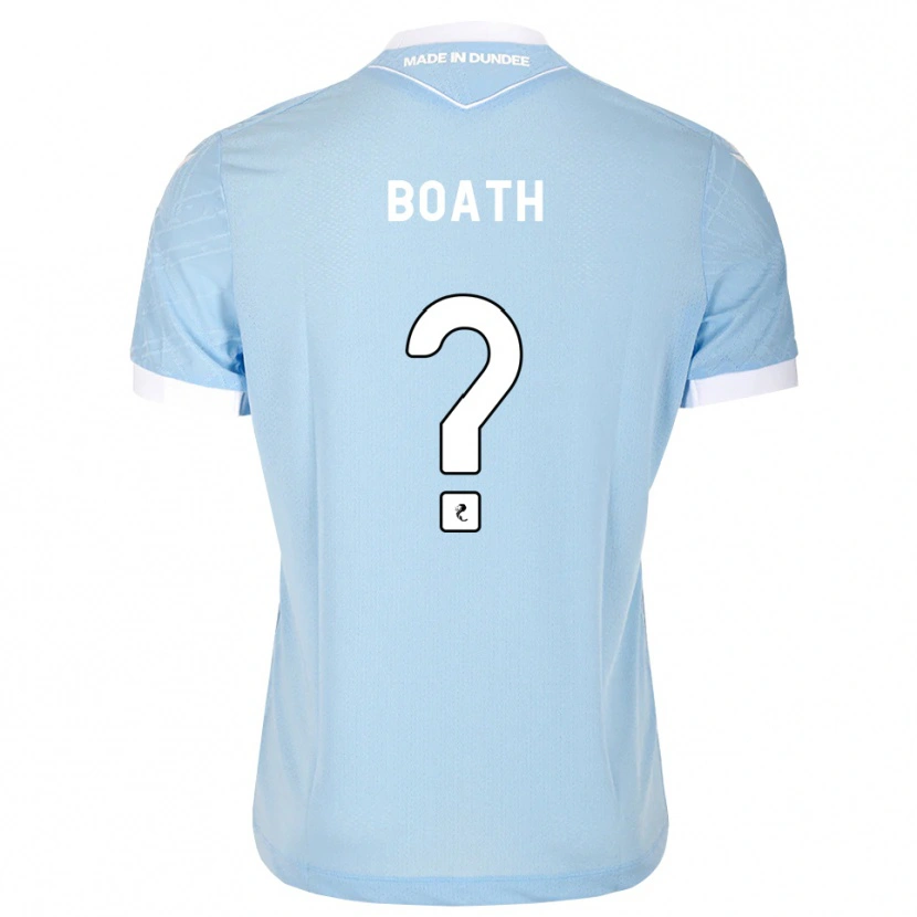 Danxen Mujer Camiseta Leo Boath #0 Azul Cielo Claro Blanco 2ª Equipación 2026/27 La Camisa México