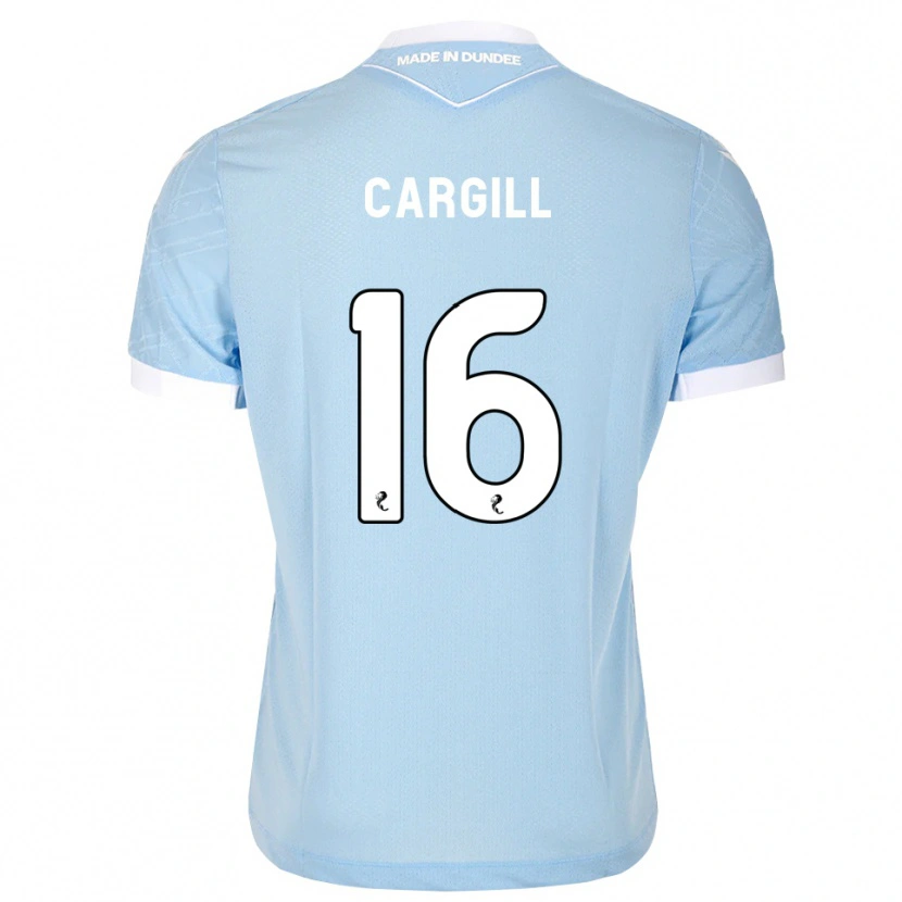 Danxen Mujer Camiseta Rory Cargill #16 Azul Cielo Claro Blanco 2ª Equipación 2026/27 La Camisa México