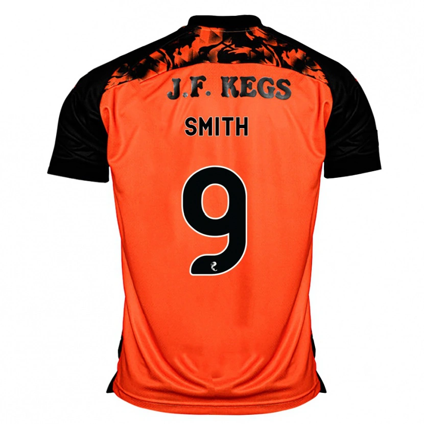 Danxen Niño Camiseta Robyn Smith #9 Naranja Negro Blanco 1ª Equipación 2026/27 La Camisa México