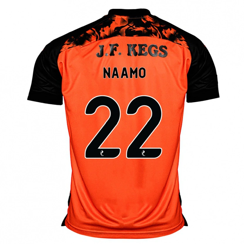Danxen Niño Camiseta Dario Naamo #22 Naranja Negro Blanco 1ª Equipación 2026/27 La Camisa México