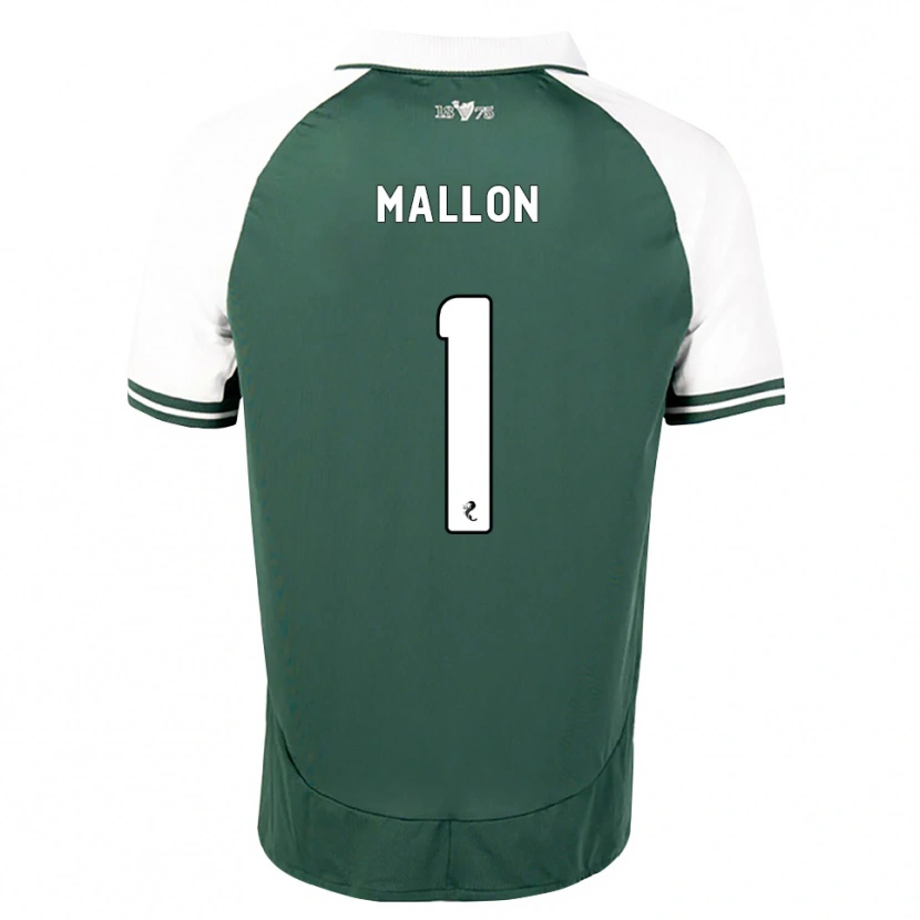 Danxen Niño Camiseta Ryan Mallon #1 Verde Marino Blanco 1ª Equipación 2026/27 La Camisa México