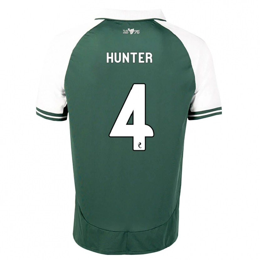 Danxen Niño Camiseta Siobhan Hunter #4 Verde Marino Blanco 1ª Equipación 2026/27 La Camisa México