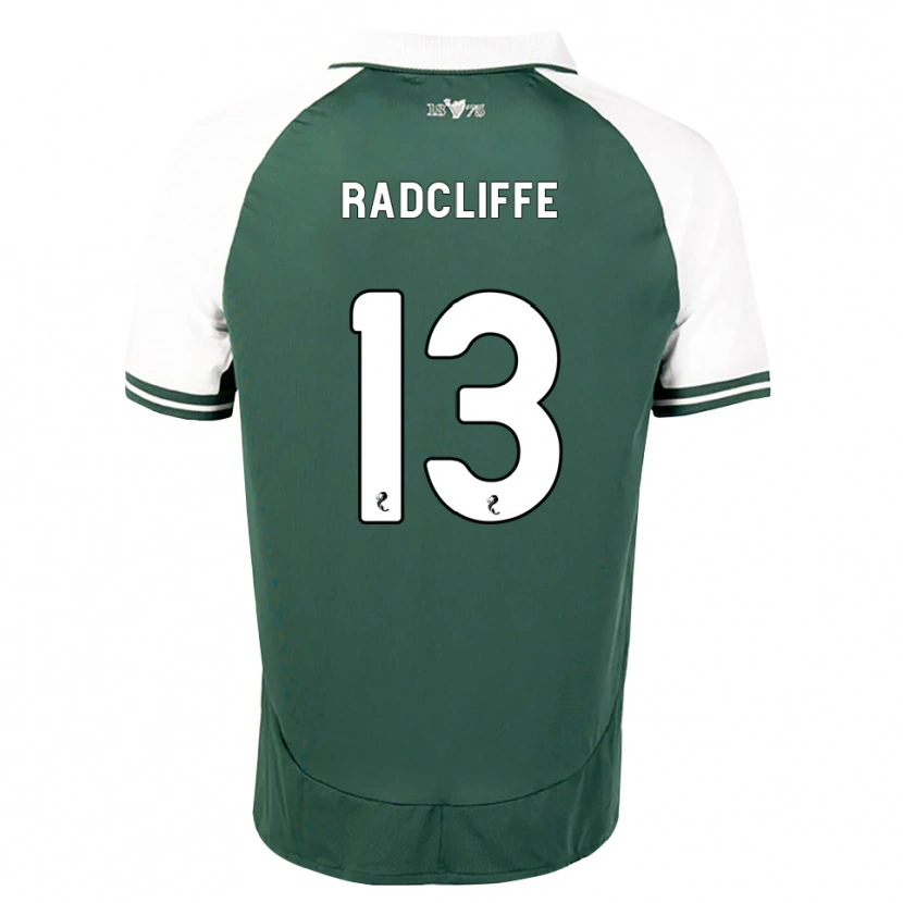 Danxen Niño Camiseta Josh Radcliffe #13 Verde Marino Blanco 1ª Equipación 2026/27 La Camisa México