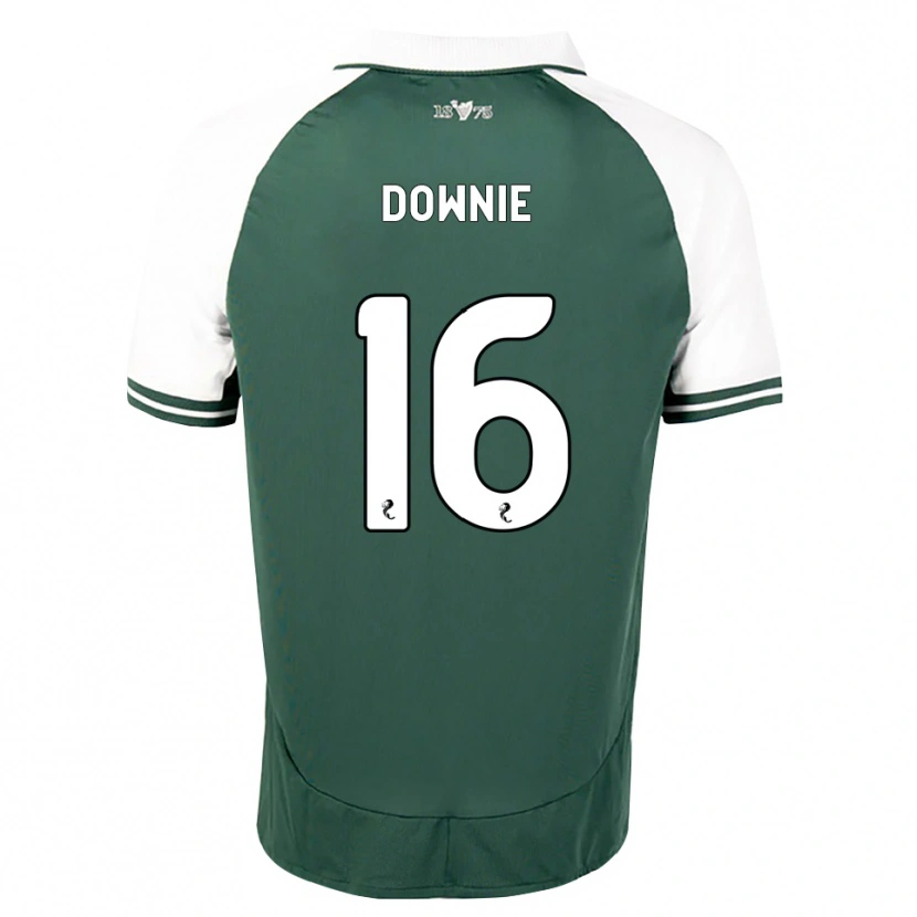Danxen Niño Camiseta Reiss Downie #16 Verde Marino Blanco 1ª Equipación 2026/27 La Camisa México