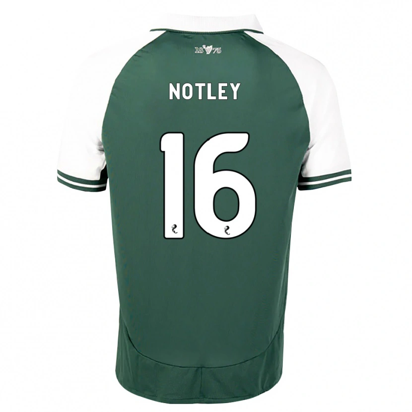Danxen Niño Camiseta Ellis Notley #16 Verde Marino Blanco 1ª Equipación 2026/27 La Camisa México