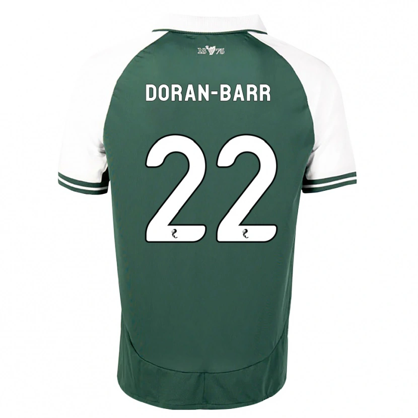 Danxen Niño Camiseta Lauren Doran-Barr #22 Verde Marino Blanco 1ª Equipación 2026/27 La Camisa México