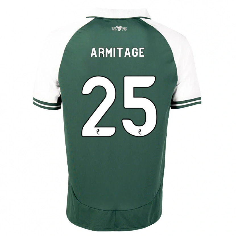 Danxen Niño Camiseta Rowena Armitage #25 Verde Marino Blanco 1ª Equipación 2026/27 La Camisa México