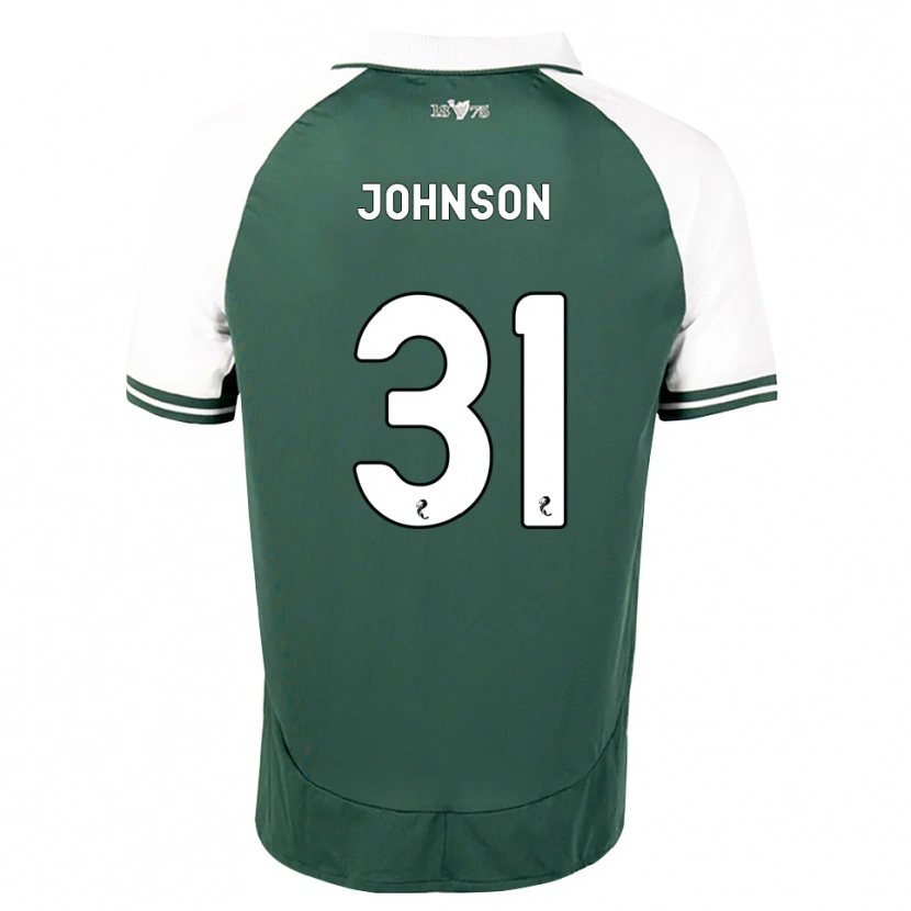 Danxen Niño Camiseta Murray Johnson #31 Verde Marino Blanco 1ª Equipación 2026/27 La Camisa México