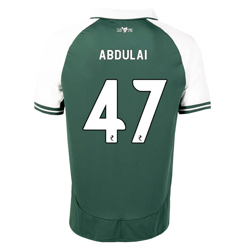 Danxen Niño Camiseta Azeem Abdulai #47 Verde Marino Blanco 1ª Equipación 2026/27 La Camisa México