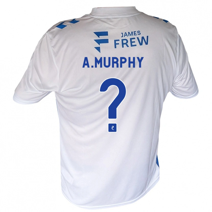 Danxen Niño Camiseta Alannah Murphy #0 Azul Real Blanco 1ª Equipación 2026/27 La Camisa México